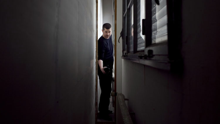photo pour habitation imaginaire #4, Laurent, "making of".